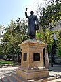 Jorge-Alessandri-Statue vor dem Palast