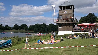 Naherholungsanlage Baggersee, im Süden der Stadt