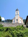 La chiesa ortodossa, ricostruita dopo il 1996