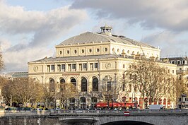 Gevel aan de Place du Châtelet