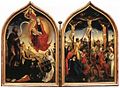 Diptychon angeblich Johannas von Frankreich, Öl auf Holz, Umgebung von Rogier van der Weyden (um 1465)