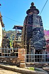 Remains of a few old temples and an inscribed masonry well at the Gangolihat Group of Temples