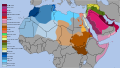 Arabic Language distribution