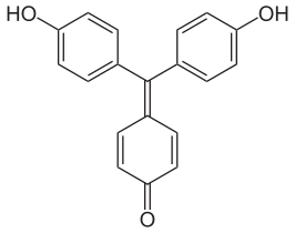 Structuurformule van aurine