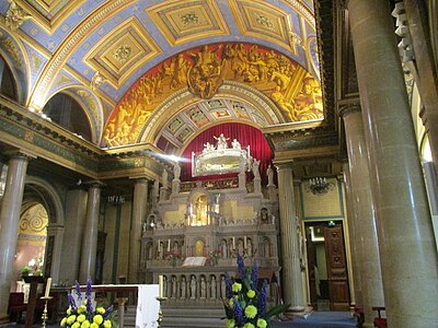 The altar and the choir