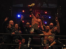 Bullet Club ten tijde van AJ Style's leiderschap.