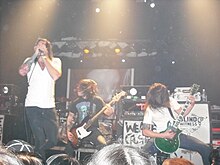 Blind Witness performing live in 2009