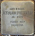 Braunschweig Langedammstraße 22 Bohlweg Stolperstein Abraham Pressler