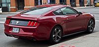 Heckseitenansicht Ford Mustang VI