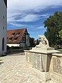 Kriegerdenkmal von 1921 auf dem Kirchplatz