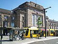 Bahnhof Mulhouse-Ville, Hauptfassade zum Rhein-Rhone-Kanal hin