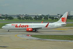 Boeing 737-900ER der Thai Lion Air