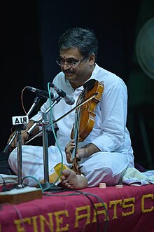 H.K. Venkatram at a concert