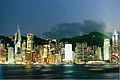 Victoria, Hong Kong, view from Kowloon - China, 2000