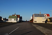 Keflavík'de bir sokak