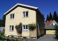 Typical Norwegian house from the 1950s