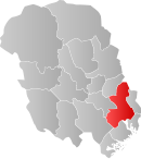 Telemark ilinde Skien