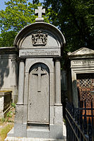 Grave of Alexandrina and Mihai Ghica, at Père Lachaise