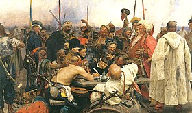 Cossacks of Saporog Are Drafting a Manifesto