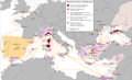 Akdeniz'de Ceneviz nüfuzu
