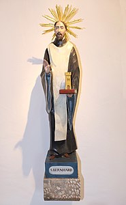 Statue des St. Bernhard