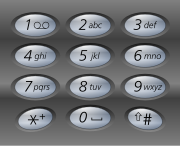 QuickDial keypad