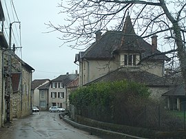 The centre of the village