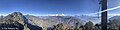 A view of the Himalayas as seen from Beldhunga