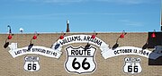 Route 66 mural