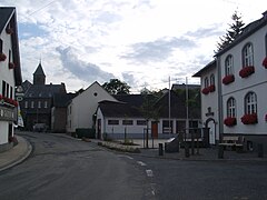 Ortsdurchfahrt im Zentrum