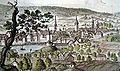 Zürich vom Burghölzli aus; 21. Januar 1783