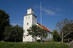 View of the village church