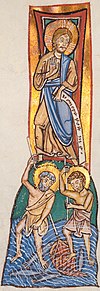 Initiale I aus dem Codex Bruchsal