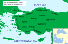 Ancient Regions in Anatolia