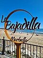 Emblem der Playa de la Bajadilla (Stadtstrand)