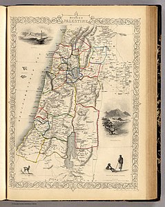 Η Παλαιστίνη το 1851