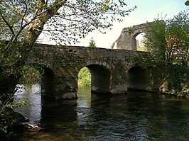 De Pont du Bigard over de Seulles uit 1818