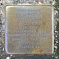 Stolperstein in Besigheim für Rupprecht Villinger (18. September 2018)