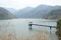 Lake Tanzawa, created by Miho dam built in 1978.