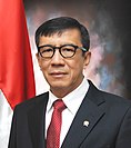 Yasonna Laoly, the incumbent Indonesian Minister of Laws