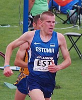 Kaur Kivistik (im Vorlauf mit norwegischem Landesrekord) – Platz neun
