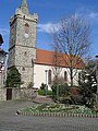 Evangelische Jakobuskirche mit Kirchfriedhof