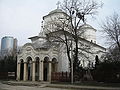 Biserica văzută dinspre sud-vest