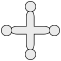 Gömbösvégű kereszt (Bárczay 118., fr: croix pommetée, de: Apfelkreuz, la: crux globata)