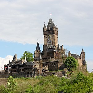 Reichsburg, Blick von Nordwest