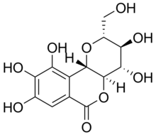 Chemical structure of norbergenin