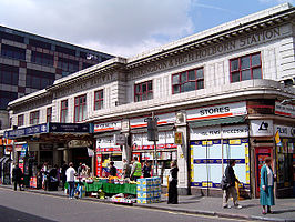 Het stationsgebouw uit 1922