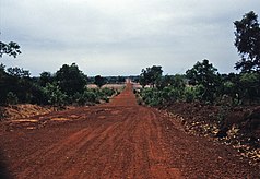 Straße von Fatoto nach Basse