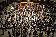 HKFO performs the Beethoven "Ode to Joy" Flash Mob.