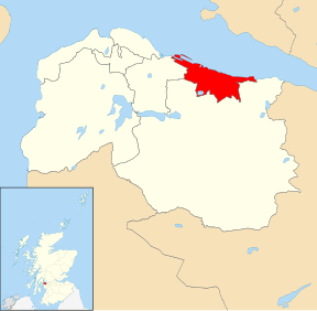 Location of the ward